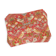 Pimpernel Strawberry Thief - Placemat Red