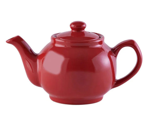Teapot, Classic Red 6 cup