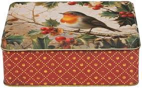 Robin Rectangle Tin