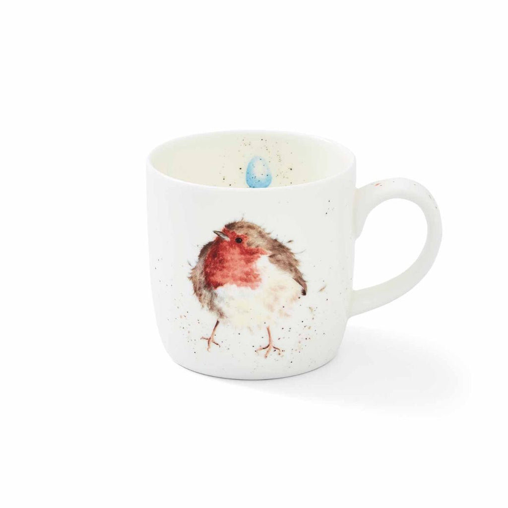 Wrendale Mug , Garden Friend Robin 11oz