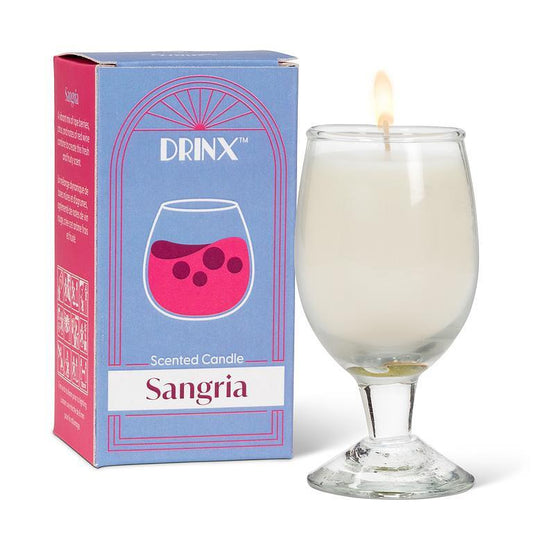 Candle,  Small Cocktail Candle, Sangria