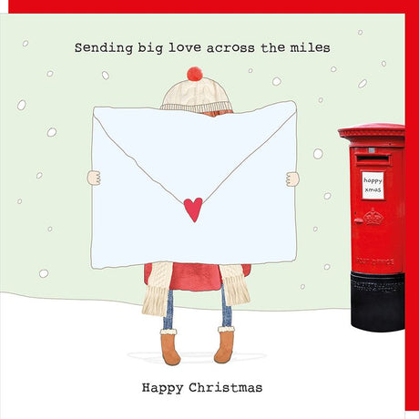 Card Christmas; Sending big love...