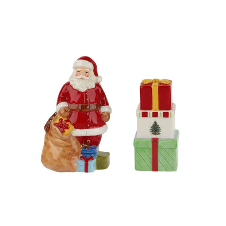 Spode Santa & Gifts Salt & Pepper