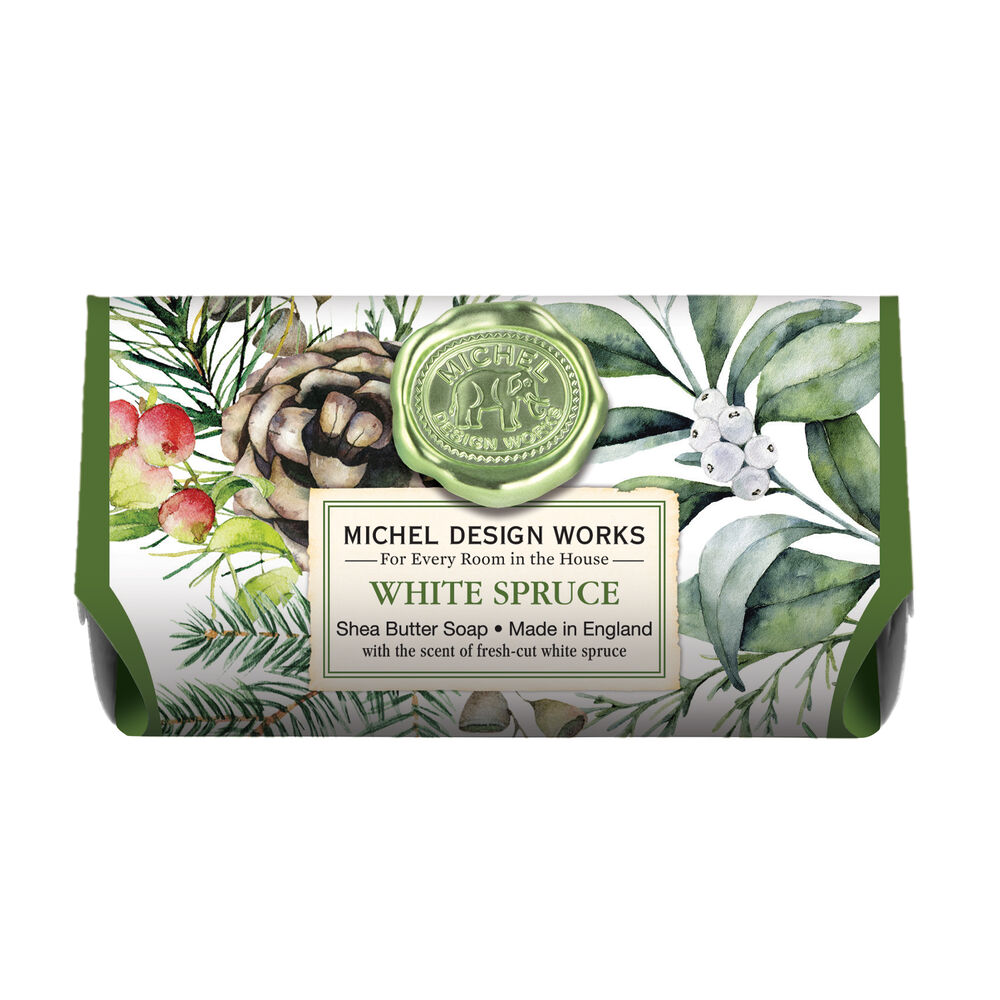 MICHEL Design White Spruce - Shea Butter Soap