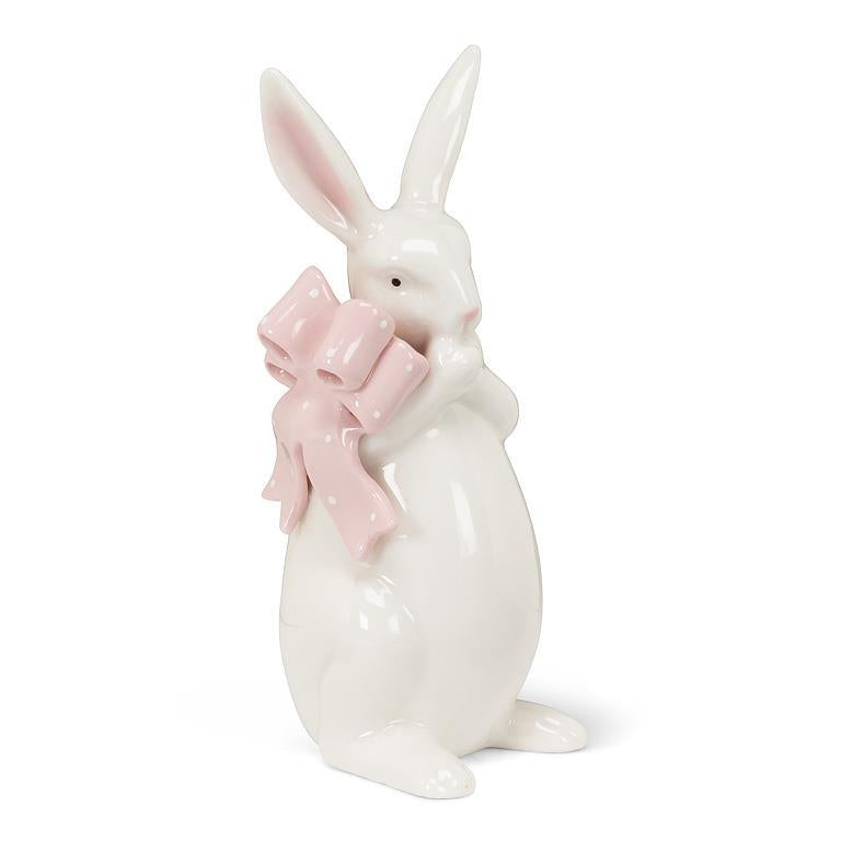 Bunny,  Standing Bunny with Pink Bow