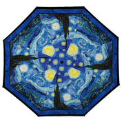 RainCaper Reverse Opening Umbrella,  Vincent van Gogh Starry Night