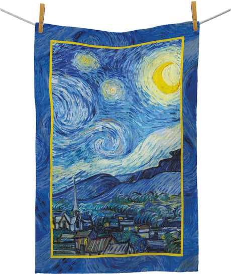 Tea Towel, van Gogh Starry Night