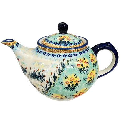 Boleslawiec Polish Pottery - Stork Valley  Afternoon Teapot