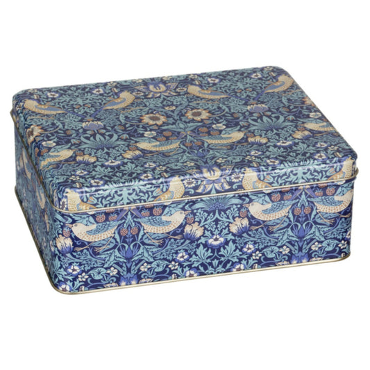 Rectangle Tin, Morris Arts & Crafts Strawberry Thief