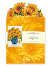 Card, All Occasion , Pop-Up Card, Sunflowers