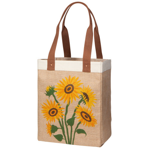 Market Tote Bag Sunflower Splendor