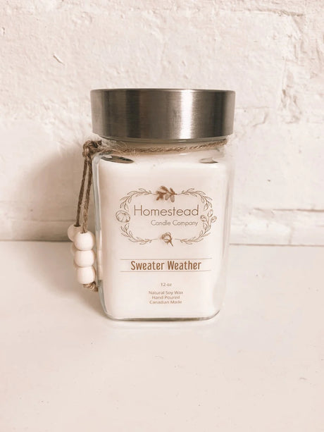 Homestead Candle; Sweater Weather