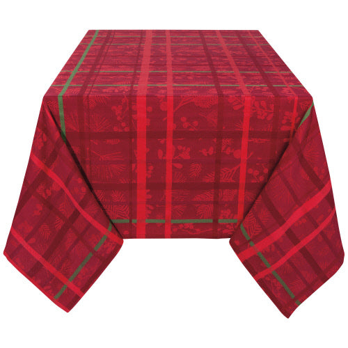 Tablecloth, Winterberry Jacquard  60 x 90