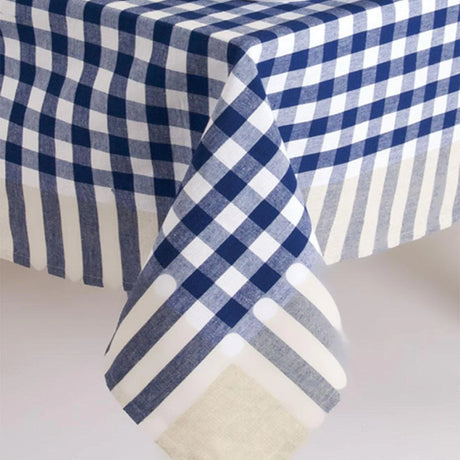 Tablecloth, Bistro Navy,  60" x 90"