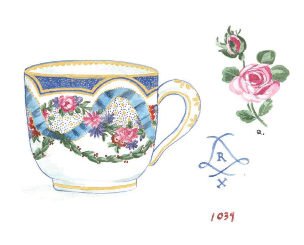 Boxed Cards; A Teacup Collection