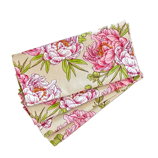 Napkin, Fabric, Eloise Tea Stain , Set of 4