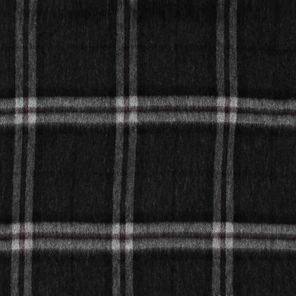Scottish Wool, Thompson Charcoal,  Lambswool Long Womens Cape