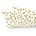 Tissue, White & Gold Dots