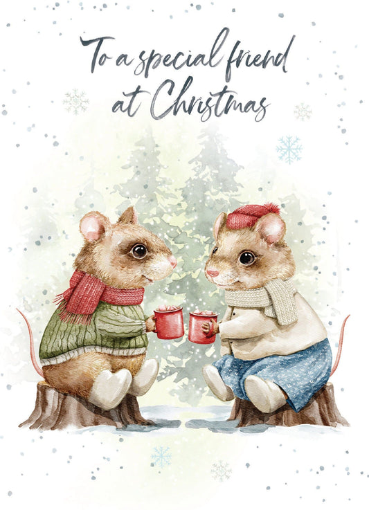 Card Christmas; To a special friend