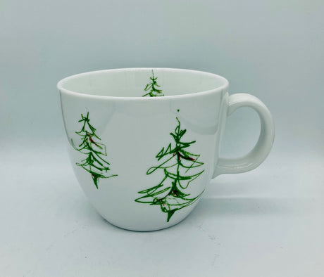 Jumbo Teacup - Festive Tree