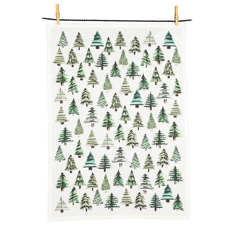 Tea Towel, Simple Trees