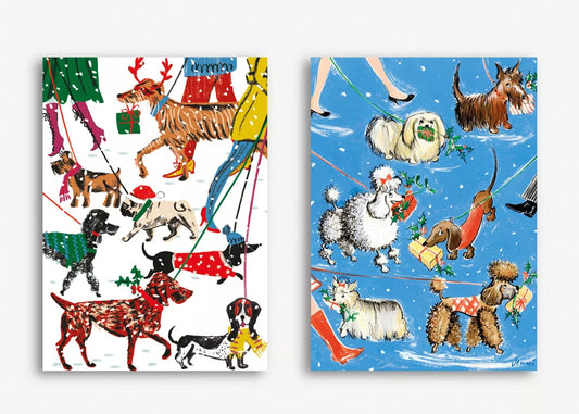 Box Card Christmas; Christmas Walkies
