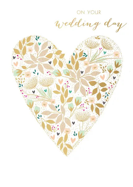 Card, Wedding,  On Your Wedding Day