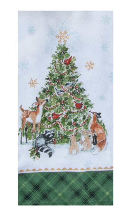 Tea Towel,  Dual Purpose,  Winter Animals