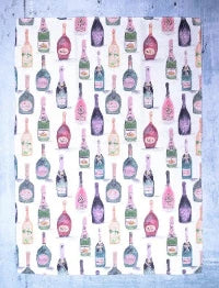 Tea Towel, Champagne Rose