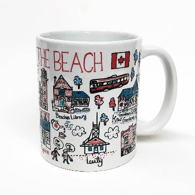 Cityscape Mug, The Beach