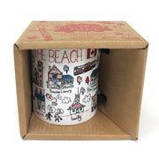 Cityscape Mug, The Beach