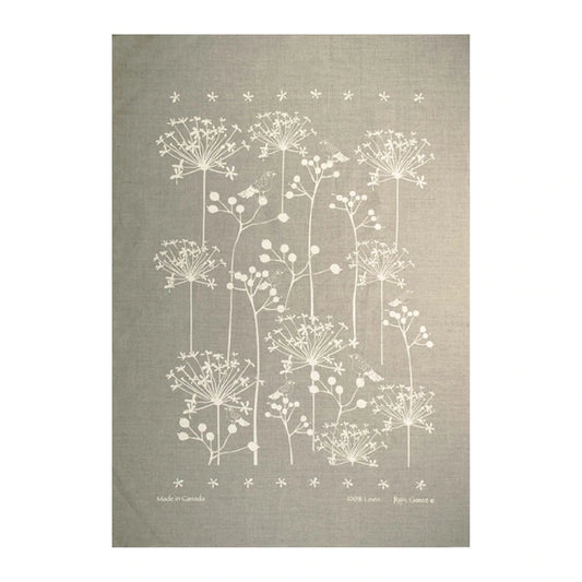 Tea Towel, Rain Goose, Linen,  Berry Bird