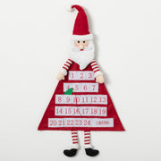 Advent Calendar, Fabric Santa
