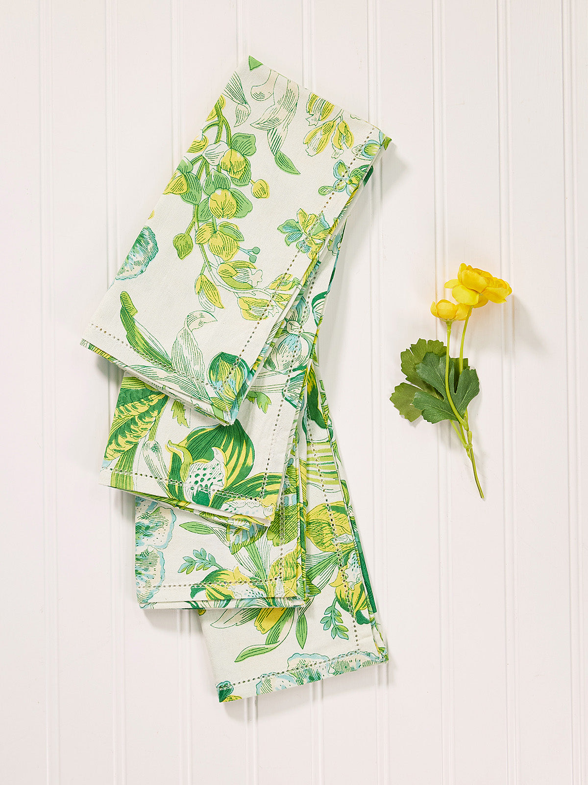 Napkin, Fabric, April Cornell, Orchid Study