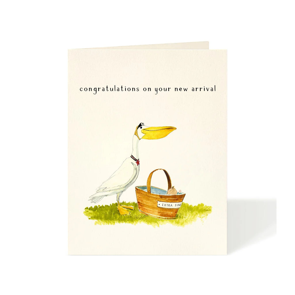 Card, Baby,  Congratulations on your new arrival