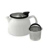 For Life Bell Teapot with infuser and lid WHITE 26 oz