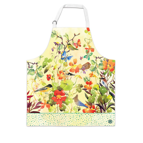 Apron, MICHEL Design - Birds and Butterfly