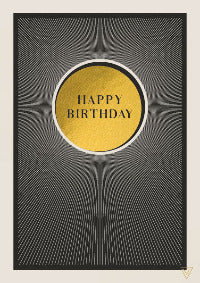 Card. Birthday: Happy Birthday