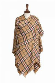 Thomson Camel,  Lambswool Long Womens Cape