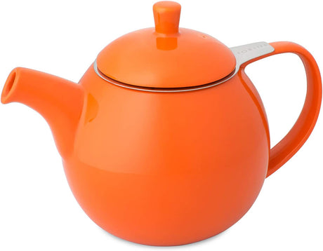 For Life Curve Teapot with infuser and lid CARROT 45 oz