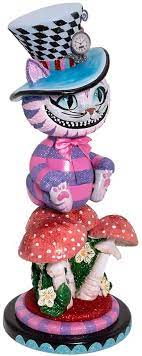 Alice in Wonderland ;  Cheshire Cat Nutcracker