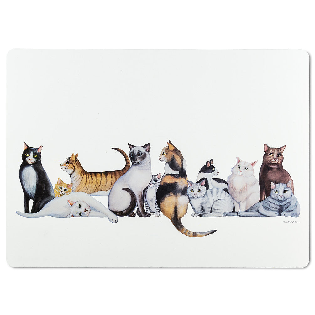 Placemat, Cat Row