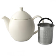 For Life Dew Teapot with infuser and lid NATURAL IVORY 14oz