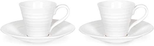 Portmeirion - Sophie Conran Espresso Cups & Saucers  Set of 2