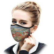 RainCaper Re-usable Face Mask;  Hassam Celia's Garden