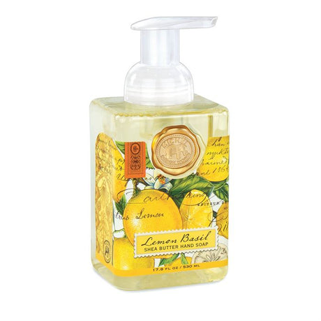 MICHEL Design Lemon Basil - Foaming Shea Butter Hand Soap