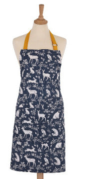 Apron,  Forest Friends Navy by Ulster Weavers