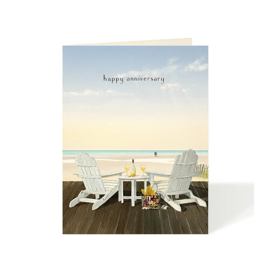 Card, Happy Anniversary, Adirondack Bliss