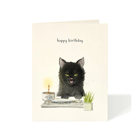 Card, Birthday, Happy Birthday Fish Cake