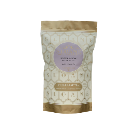 Sloane Loose Leaf Tea Pouch (Heavenly Cream)